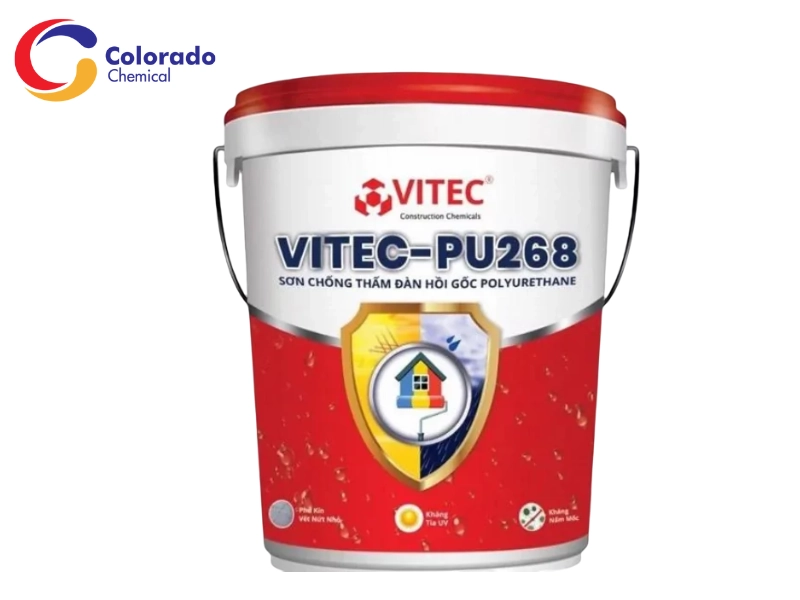 xử lý tường nứt bằng Vitec PU 268