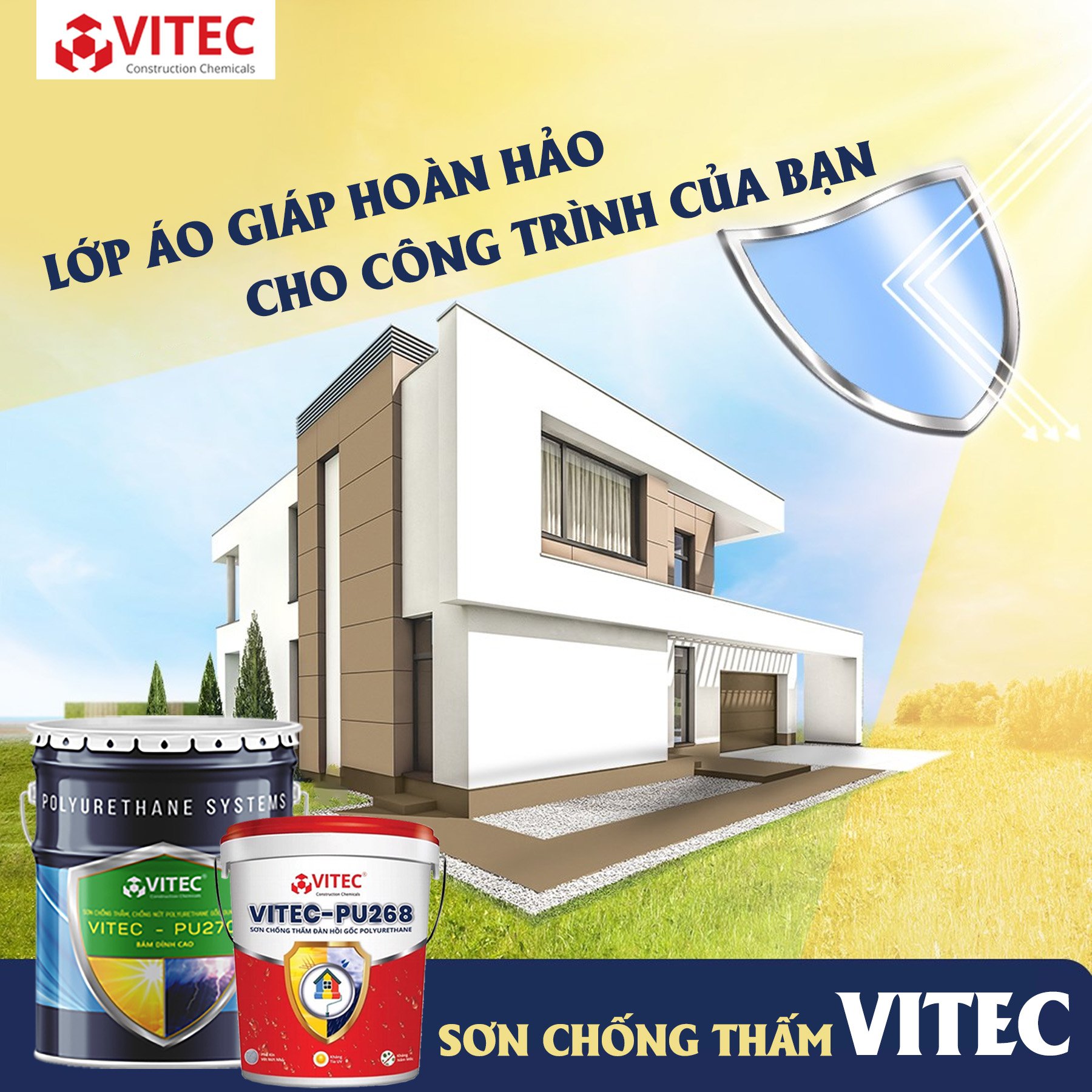 chống thấm, sơn chống thấm VITEC, giới thiệu