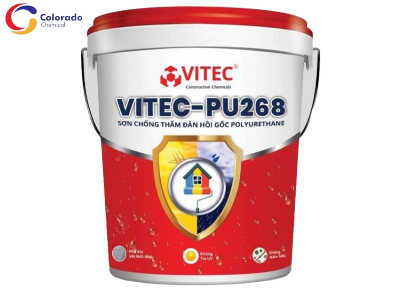 Vitec PU 268 – Hệ chống thấm Polyurethane gốc nước