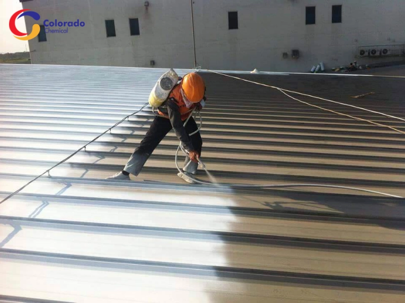 Quy trình thi công sơn chống nóng mái tôn chuyên nghiệp chuẩn kỹ thuật