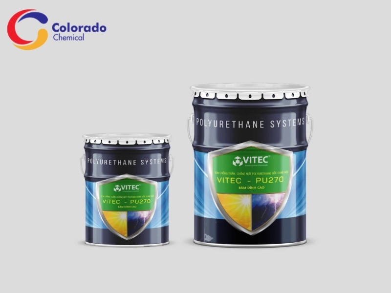 thi công chống thấm Vitec PU 270
