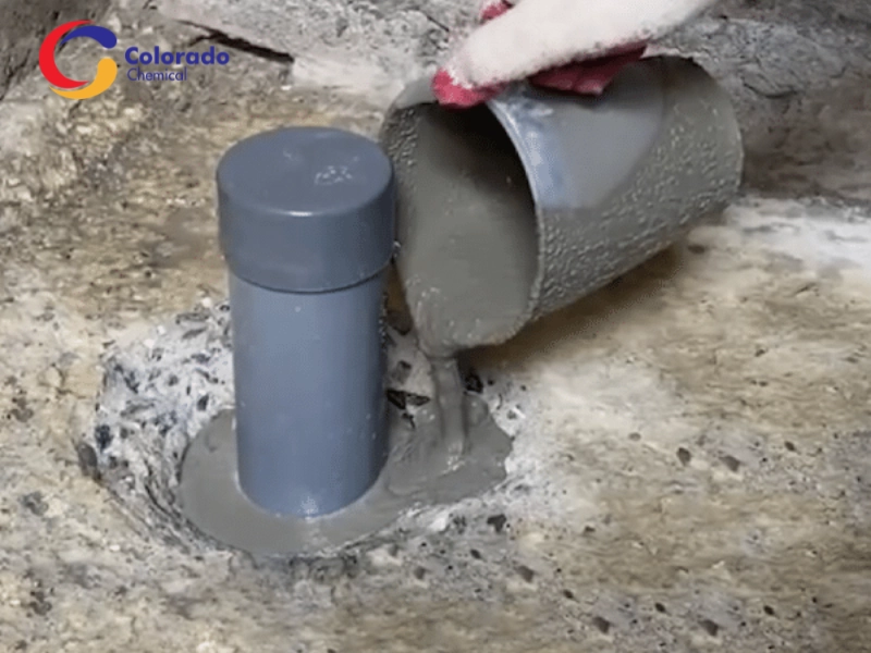 quy trình chống thấm cổ ống