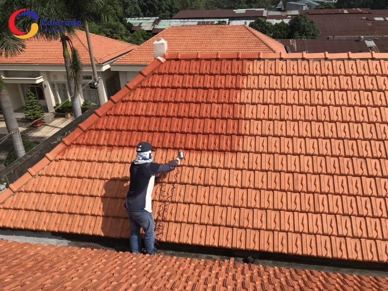 Sơn chống nóng mái ngói là giải pháp cấp thiết cho công trình hiện đại