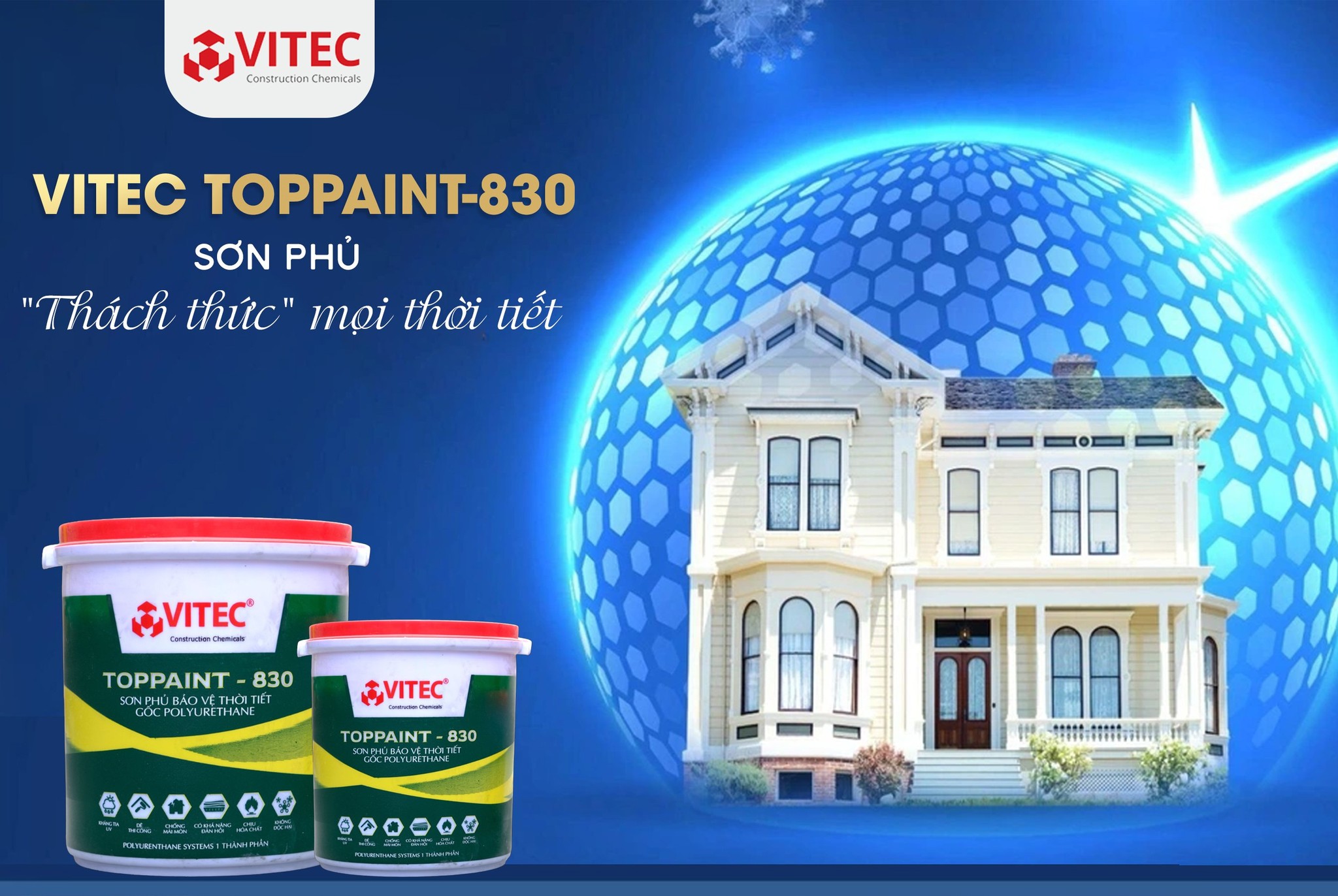 Sơn chống thấm VITEC Toppaint-830