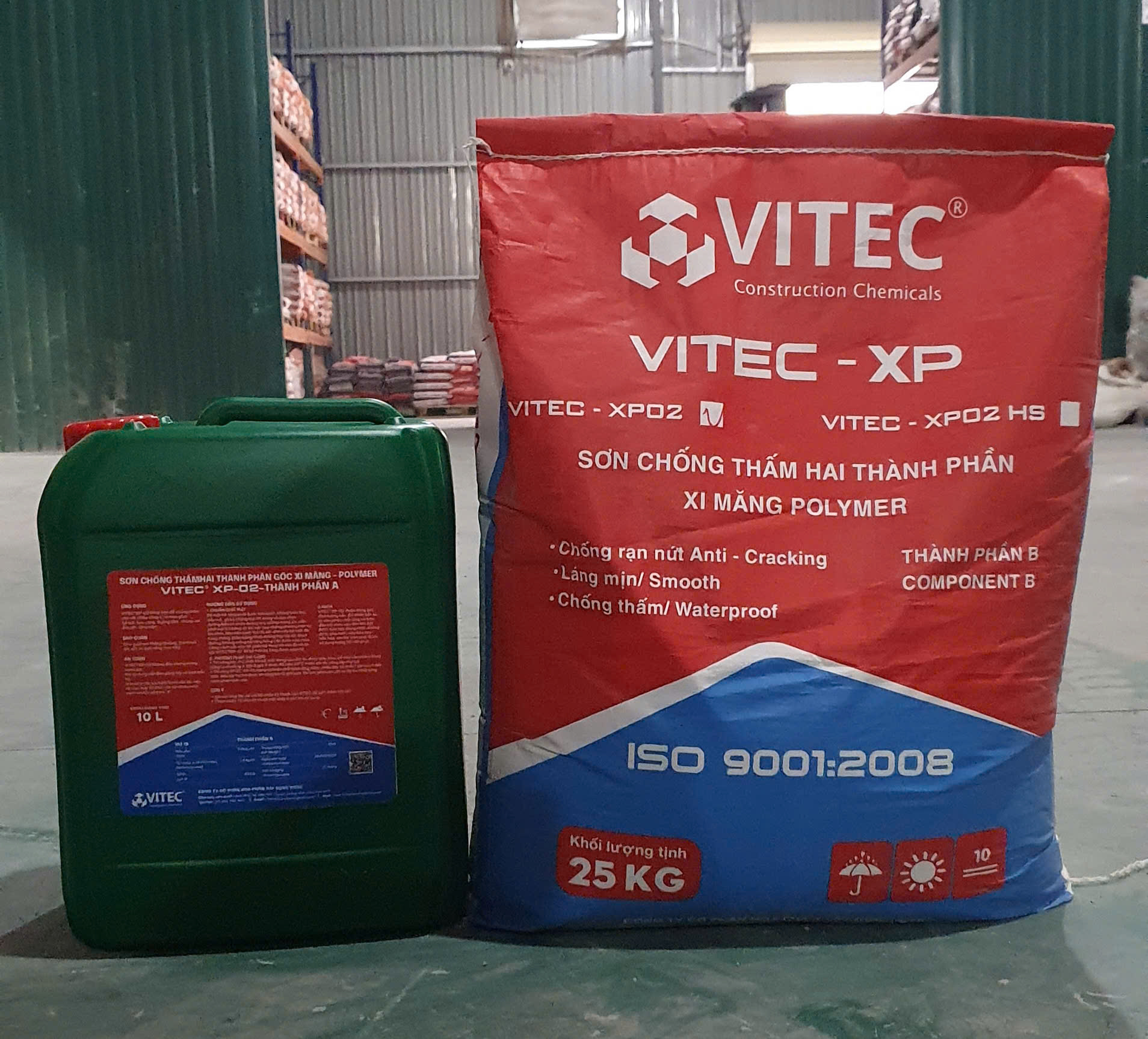 VITEC XP02 – Sơn phủ gốc xi măng-Polyme