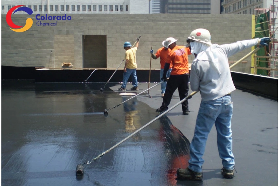 Mẫu Sơn Chống Thấm Màu Đen Bảo Vệ Kết Cấu Công Trình Bền Vững 