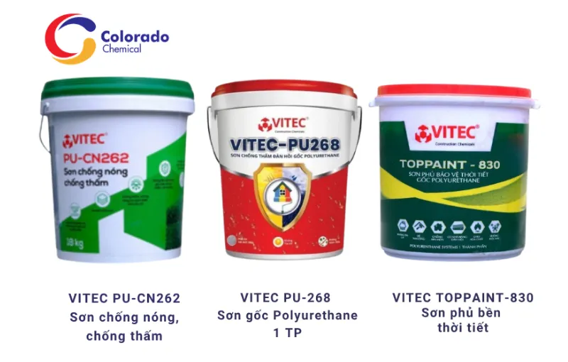 Các dòng sơn VITEC chuyên dụng giúp chống nóng và bảo vệ mái