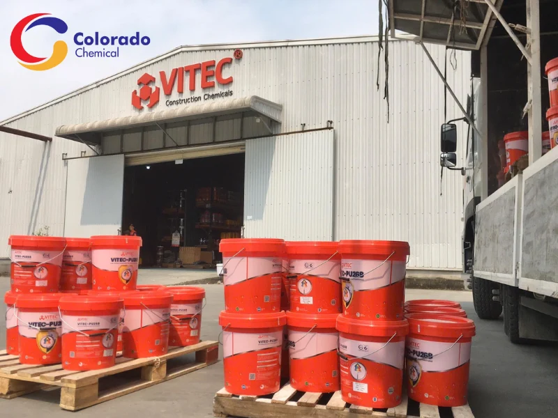 Vitec PU 268 Có Chống Nóng Được Không? Tìm Hiểu Khả Năng Kép Ưu Việt Của Sơn Chống Thấm Vitec