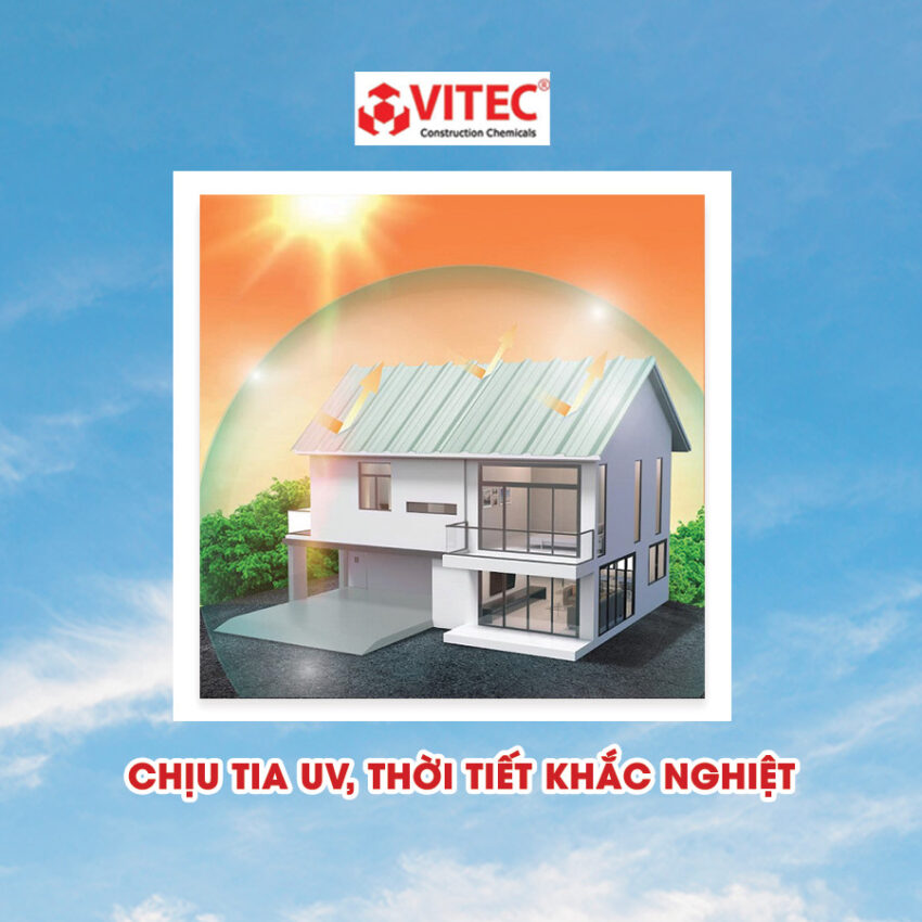 sơn chống thấm vitec, sơn chính hãng, sơn chống thấm, sơn cao cấp