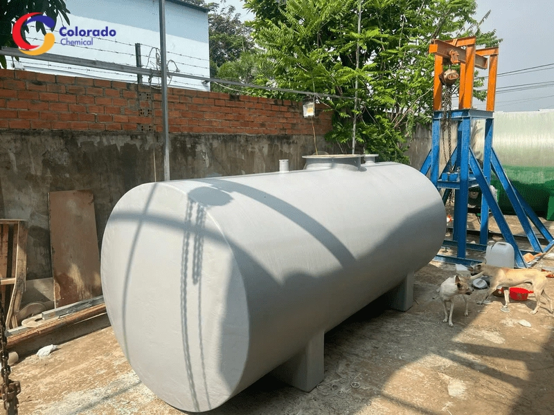 Sử dụng sơn chống nóng cho bồn nước sinh hoạt để hạ nhiệt