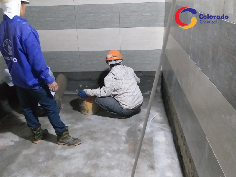 Quy trình thi công chống thấm nhà vệ sinh đúng kỹ thuật bằng vật liệu Vitec
