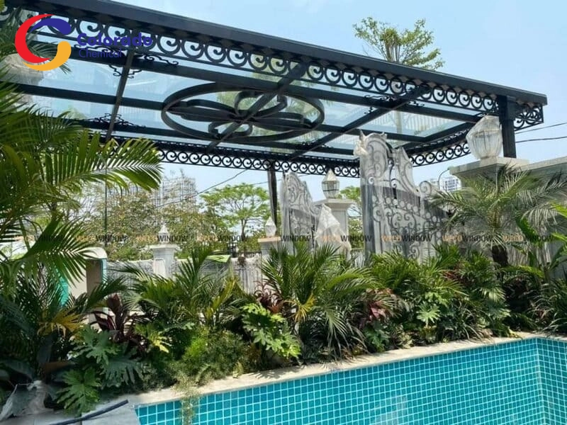 Tạo không gian ngoài trời hiện đại, tiện nghi