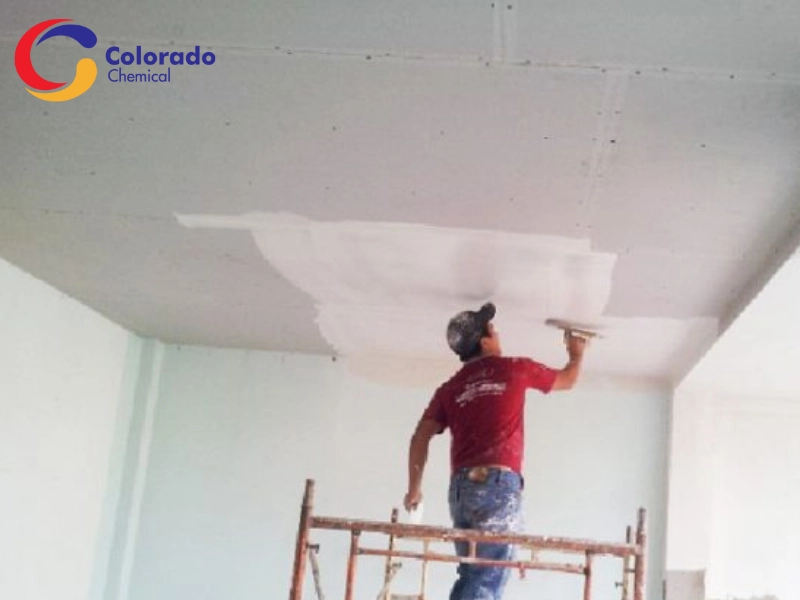 Chống thấm trần nhà bằng vữa chống thấm gốc xi măng