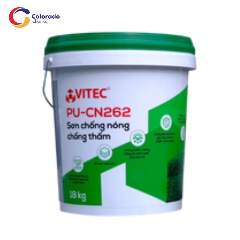 Tính năng phản xạ nhiệt của sơn chống thấm Vietc PU CN262 