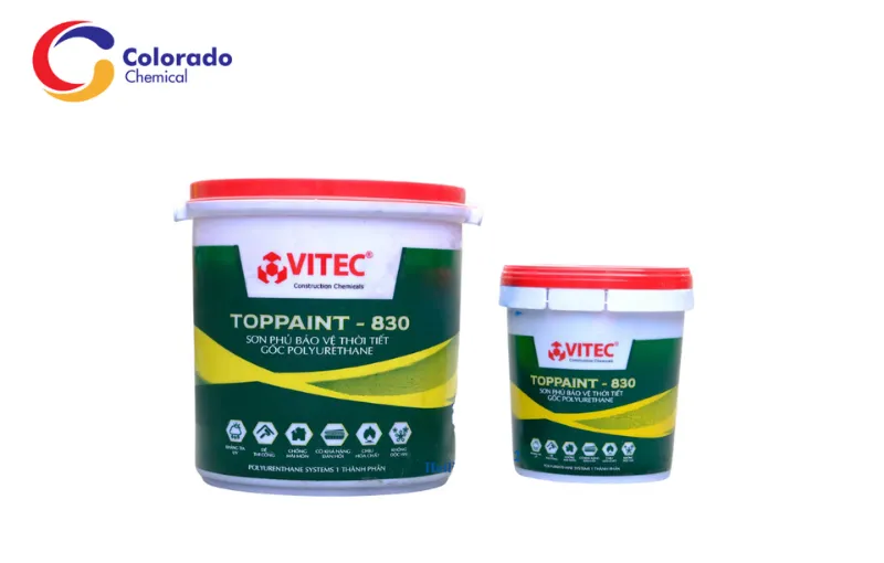 Colorado TOPPAINT-830 – Lớp phủ bền thời tiết kháng UV