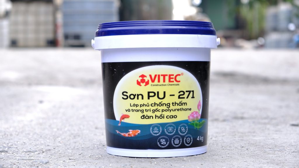 Lớp Phủ Chống Thấm Trang Trí VITEC PU-271 – Giải Pháp Hoàn Hảo Cho Bể Cá