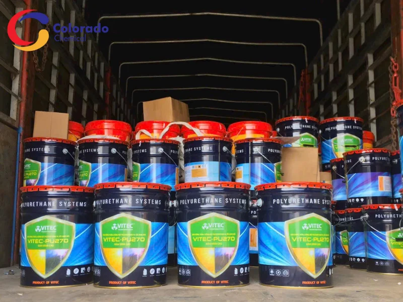 thi công chống thấm Vitec PU 270