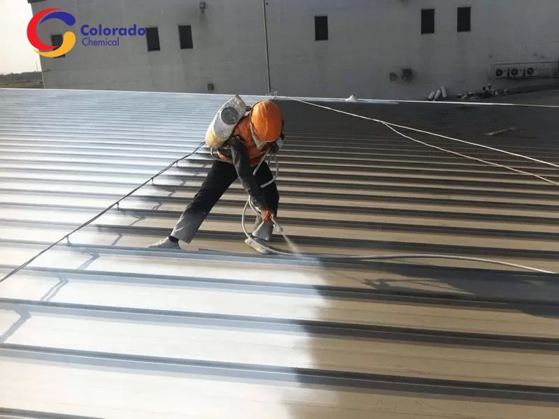 Phun sơn chống nóng tối ưu, thi công nhanh, hiệu quả vượt trội