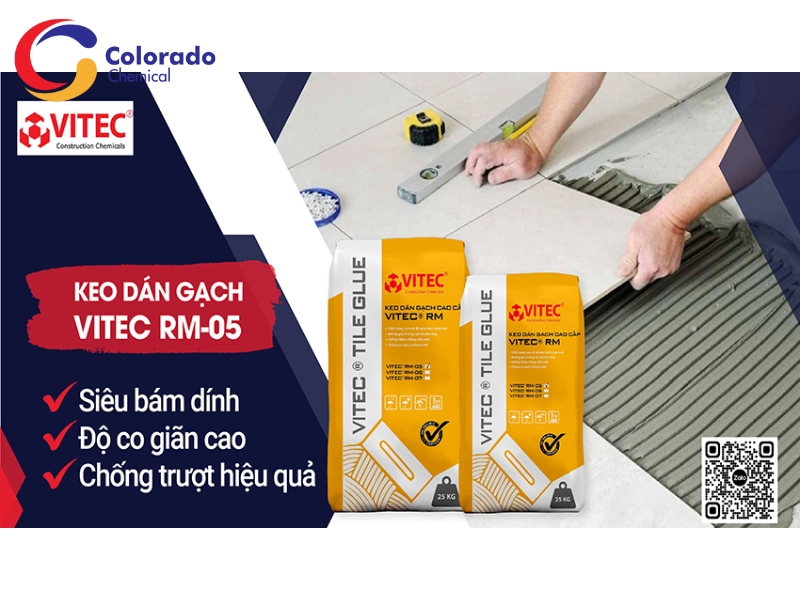 Hướng dẫn những giải pháp chống thấm sân thượng tối ưu từ Vitec RM-05