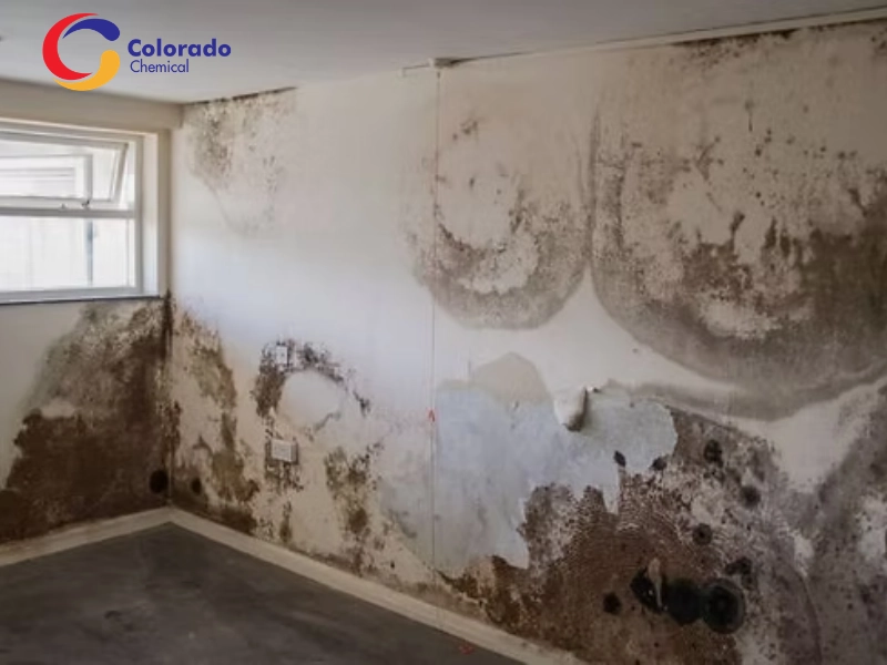 Sơn bong tróc hoặc nấm mốc xuất hiện