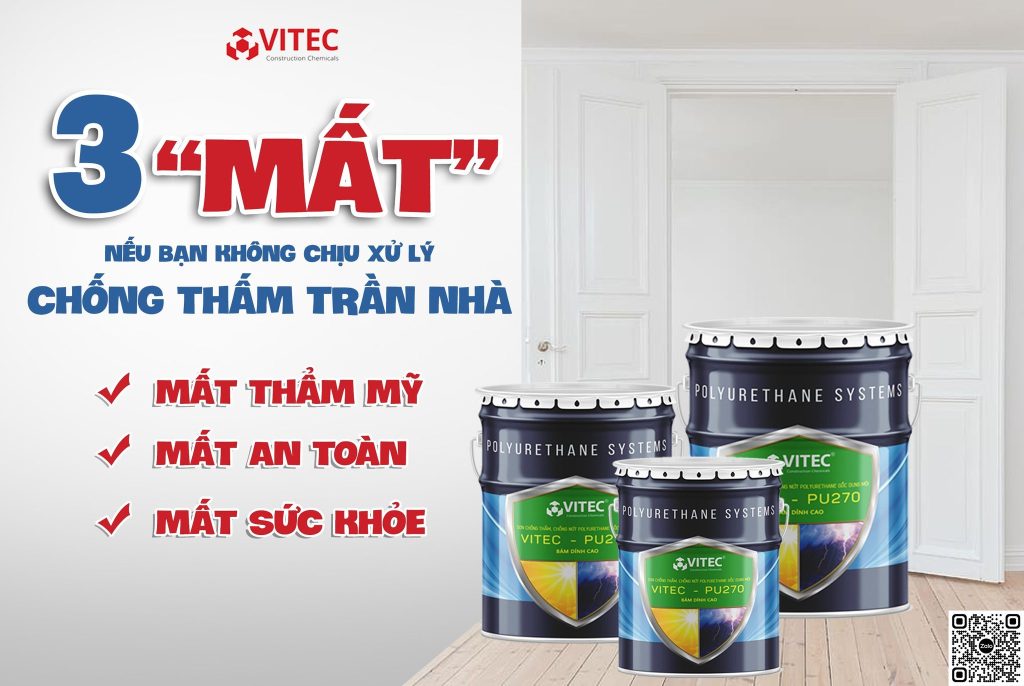 3 “MẤT” Nếu Bạn Không Chịu Xử Lý Chống Thấm Trần Nhà