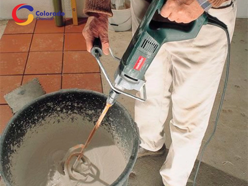 Tránh tạo bọt khí trong quá trình khuấy