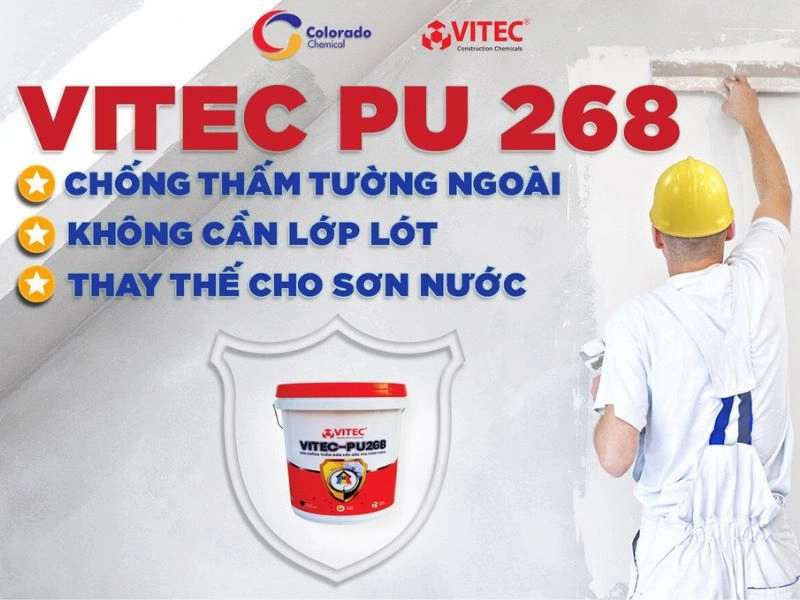 Lợi ích vượt trội của Vitec PU 268 mang lại cho công trình