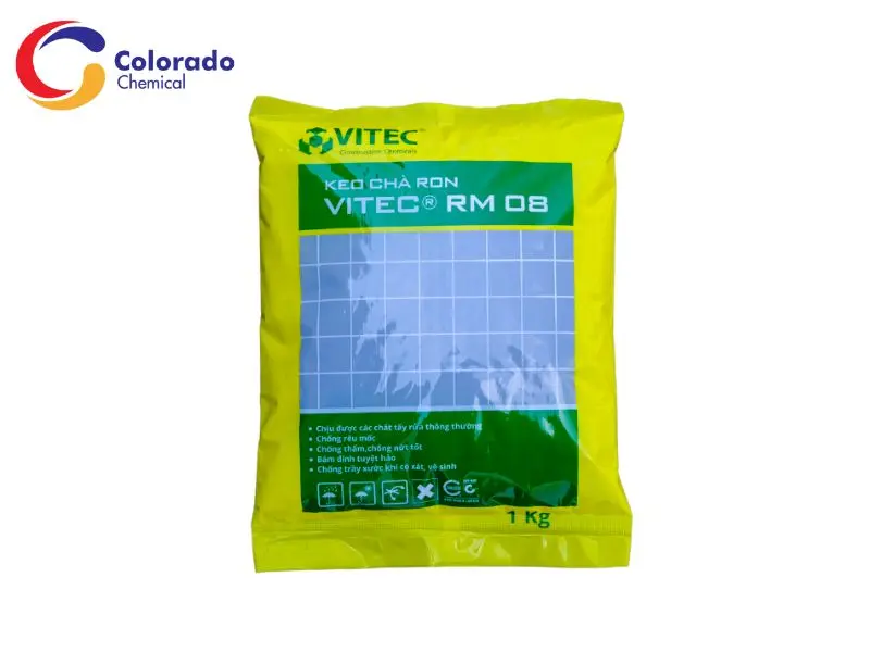 Keo dán gạch Vitec RM-08 - Keo miết gạch mịn 