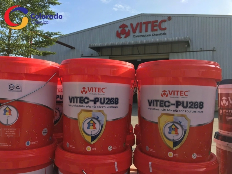 Colorado Chemical: Đơn vị uy tín cung cấp Sơn chống thấm Vitec PU 268 không mùi hàng đầu