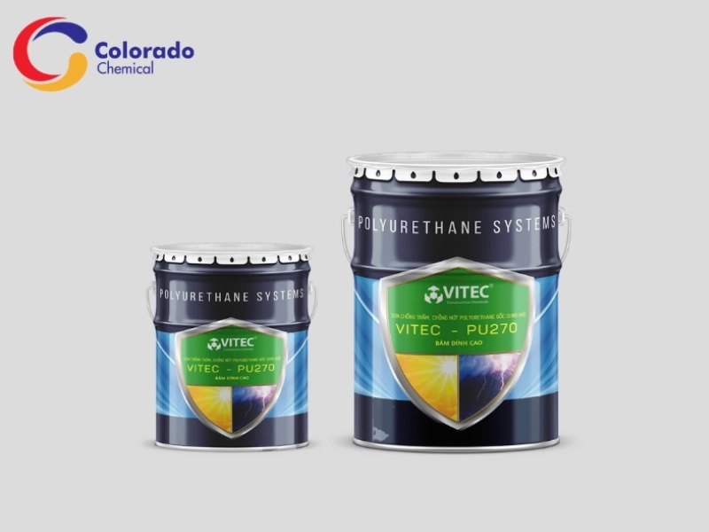 chống thấm nhà vệ sinh bằng Vitec PU 270
