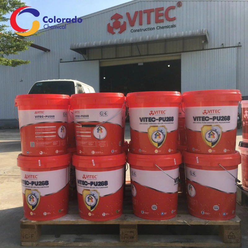Hướng dẫn thi công sơn chống thấm Vitec PU 268 không mùi cho tường ngoài