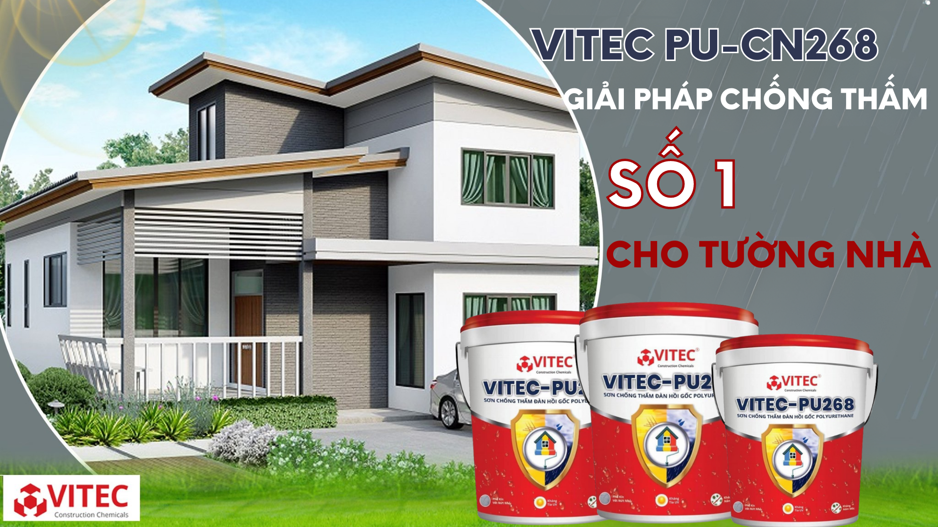 khả năng chống thấm vượt trội